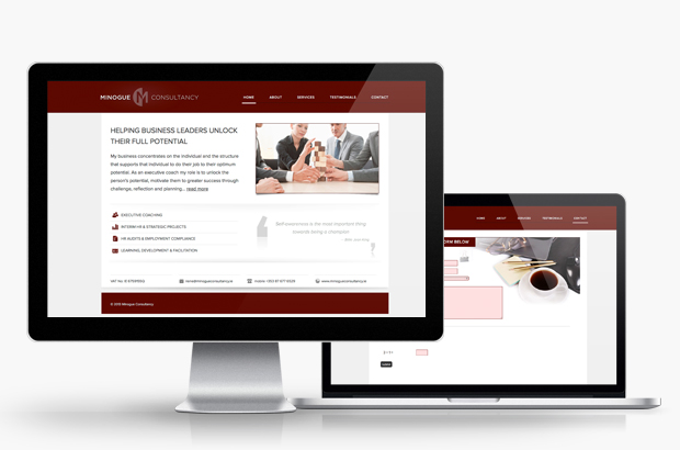 Stevie Russell home page website design